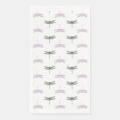 Dragonfly Daylight White Serviette (Vorderseite)