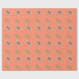 Dragonfly Delight: Koordiniertes Wrapping Paper Geschenkpapier