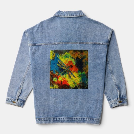 Dragonfly Denim Jacket Jeansjacke (Rückseite)