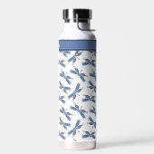 Dragonfly Design Muster Custom Water Flasche (Links)