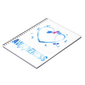 Dragonfly Diabetes Awareness Notizblock (Linke Seite)