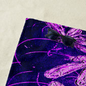 Dragonfly Disco Beach Handtuch (Beispiel)