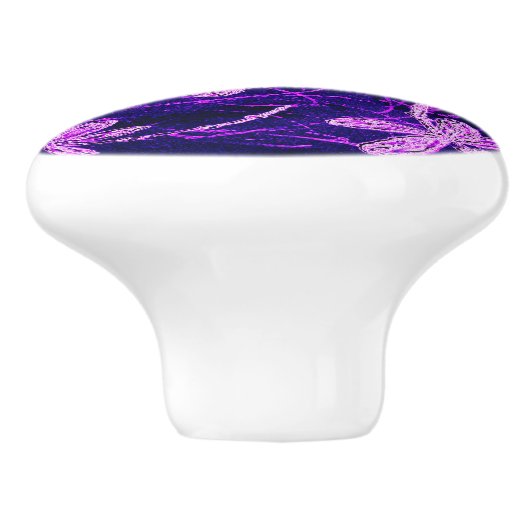 Dragonfly Disco Keramikknauf (Seitenansicht)