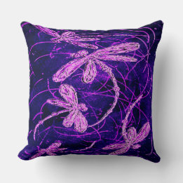 Dragonfly Disco Kissen