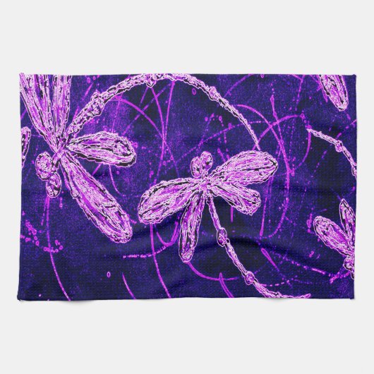 Dragonfly Disco Küchentuch (Horizontal)