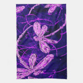 Dragonfly Disco Küchentuch (Vertikal)