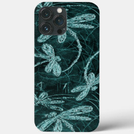 Dragonfly Disco Midnight Blue Case-Mate iPhone Hülle