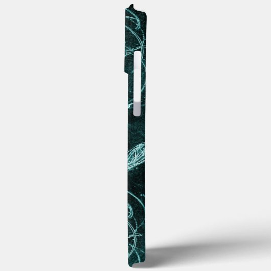 Dragonfly Disco Midnight Blue Case-Mate iPhone Hülle (Rückseite / Links)