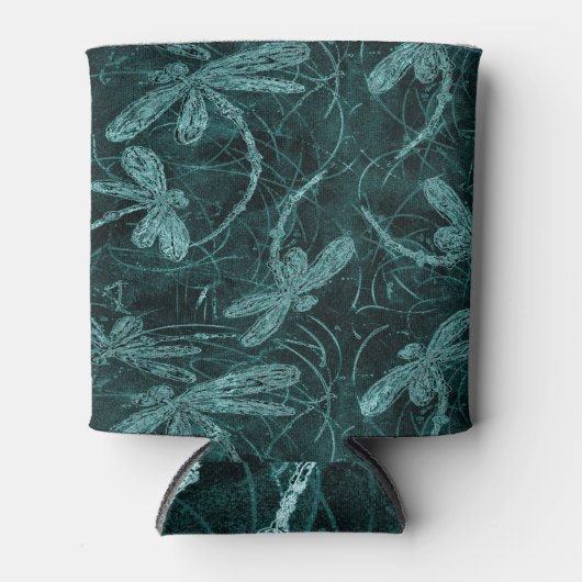 Dragonfly Disco Midnight Blue Dosenkühler (Vorderseite)