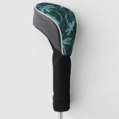 Dragonfly Disco Midnight Blue Golf Headcover (angewinkelt)