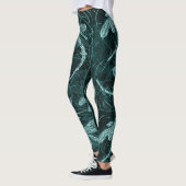 Dragonfly Disco Midnight Blue Leggings (Links)