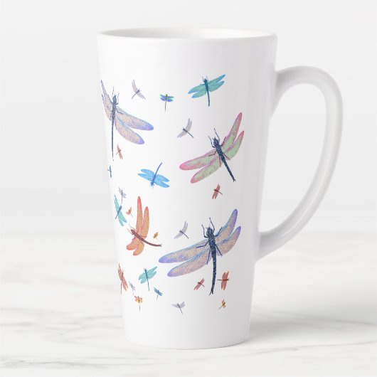 Dragonfly Drachenfliegen Milchtasse (Rechts)