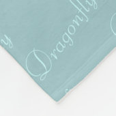Dragonfly Dragon Fleecedecke (Ecke)