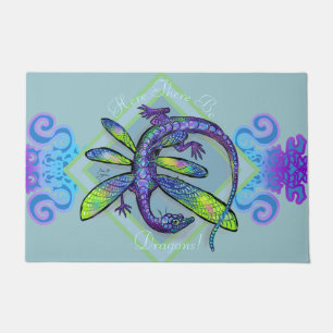 Dragonfly Dragon Fußmatte