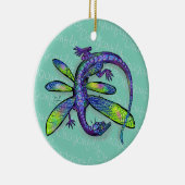 Dragonfly Dragon Keramik Ornament (Rechts)
