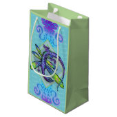 Dragonfly Dragon Kleine Geschenktüte (Rückseite Schrägansicht)