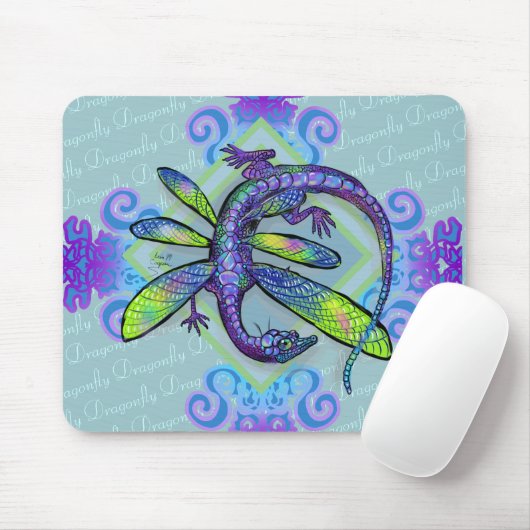 Dragonfly Dragon Mousepad (Mit Mouse)