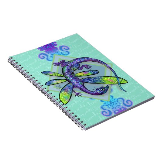 Dragonfly Dragon Notizblock (Rechte Seite)