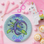 Dragonfly Dragon Pappteller (Party)