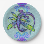 Dragonfly Dragon Pappteller (Vorderseite)