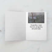 Dragonfly Dragonflies Bedeutung Karte (Innenseite)