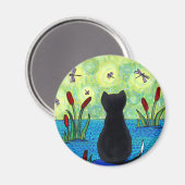 Dragonfly Dreamer Magnet (Vorderseite/Rückseite)