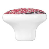 Dragonfly Dreaming Keramik Knob Keramikknauf (Seitenansicht)