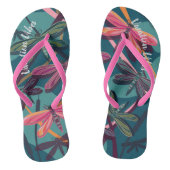 Dragonfly Dreams Custom Flip Flops Badesandalen (Fußbett)