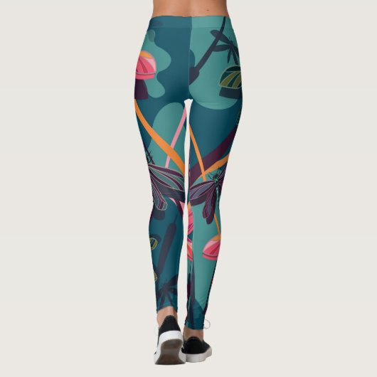 Dragonfly Dreams Leggings (Rückseite)