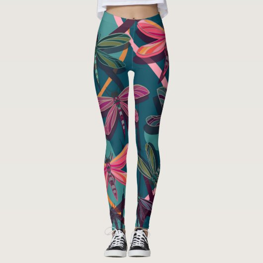 Dragonfly Dreams Leggings (Vorderseite)