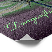 Dragonfly Dreams Poster (Ecke)
