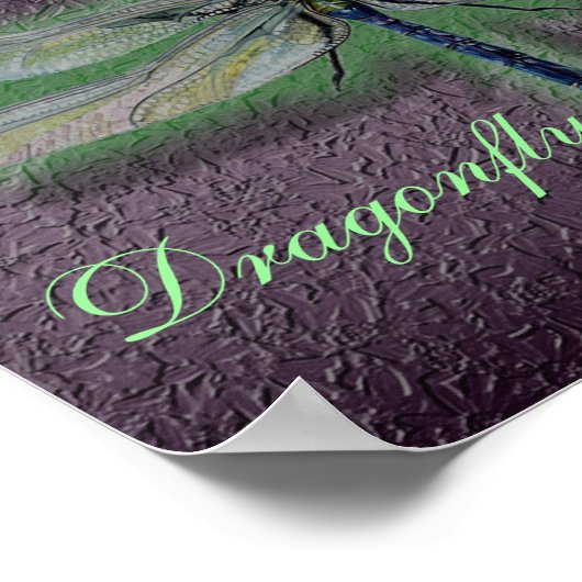 Dragonfly Dreams Poster (Ecke)
