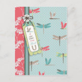 Dragonfly Dreams TY Postcard B Postkarte (Vorderseite)