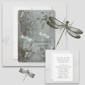 Dragonfly Dreams Wedding Einladung