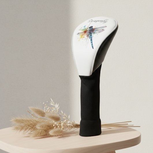 Dragonfly Dreamscape, custom Golf Headcover
