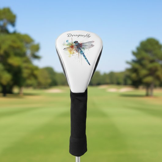 Dragonfly Dreamscape, custom Golf Headcover