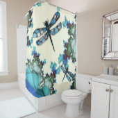 Dragonfly-Duschvorhang Duschvorhang (Beispiel)