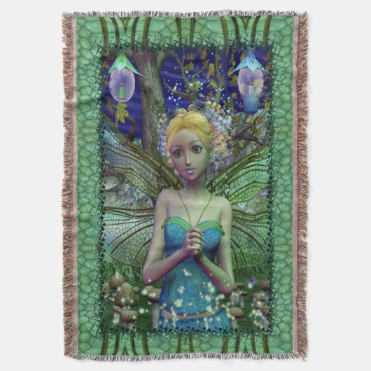 Dragonfly Dusting Decke (Vorderseite Vertikal)