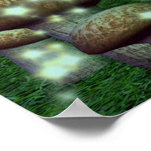 Dragonfly Dusting Poster (Ecke)