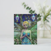 Dragonfly Dusting Postkarte (Stehend Vorderseite)