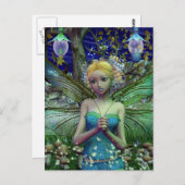 Dragonfly Dusting Postkarte (Vorne/Hinten)