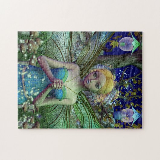 Dragonfly Dusting Puzzle (Horizontal)