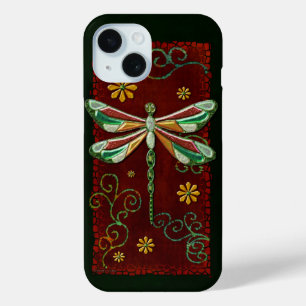 Dragonfly Elegant Jewelt 2 Folk Art Case-Mate iPhone Hülle
