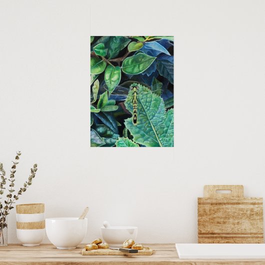 Dragonfly-Erinnerungen Poster (Küche)