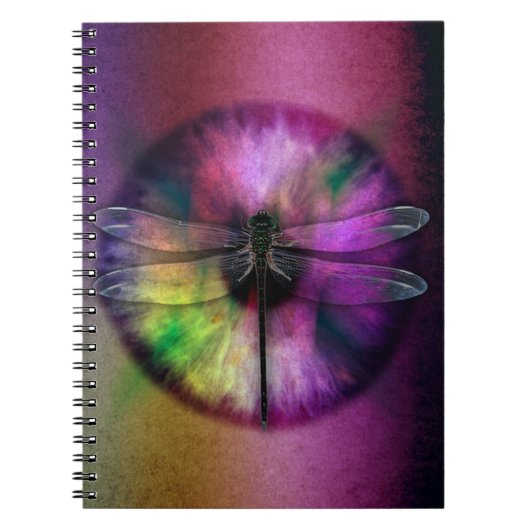 Dragonfly Eye Notizblock (Vorderseite)