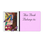 Dragonfly Fairy Book Label (Vorne)