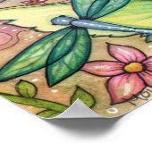 Dragonfly Fairy Poster von Molly Harrison (Ecke)