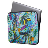 Dragonfly Fantasy  Laptopschutzhülle (Vorderseite Links)