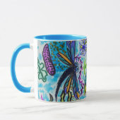 Dragonfly Fantasy Tasse (Links)