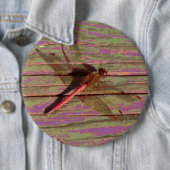 Dragonfly farbenfroh button (Beispiel)